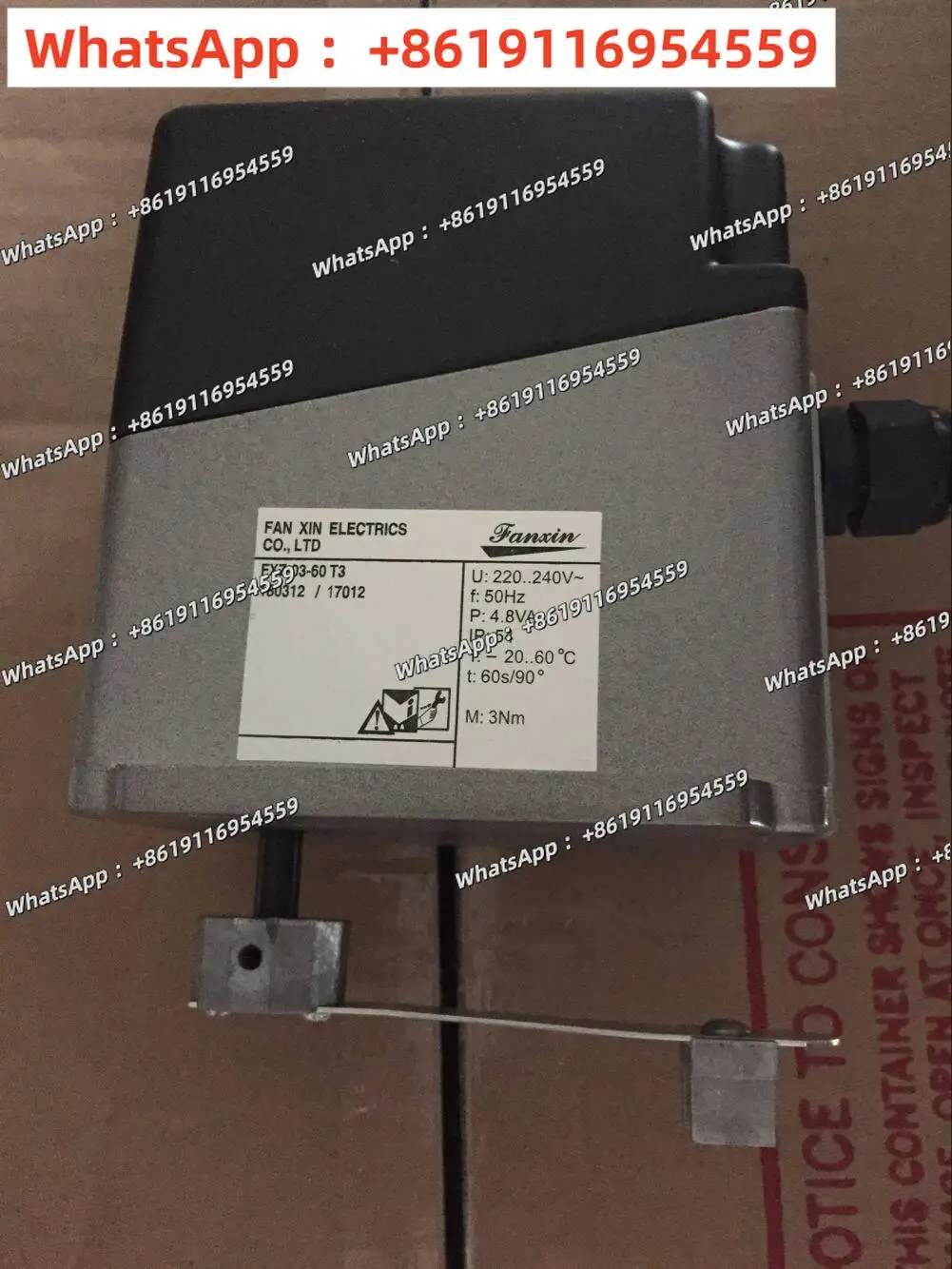 

Electric Actuator FXZ-03-60T3, FXZ-03-60T3R