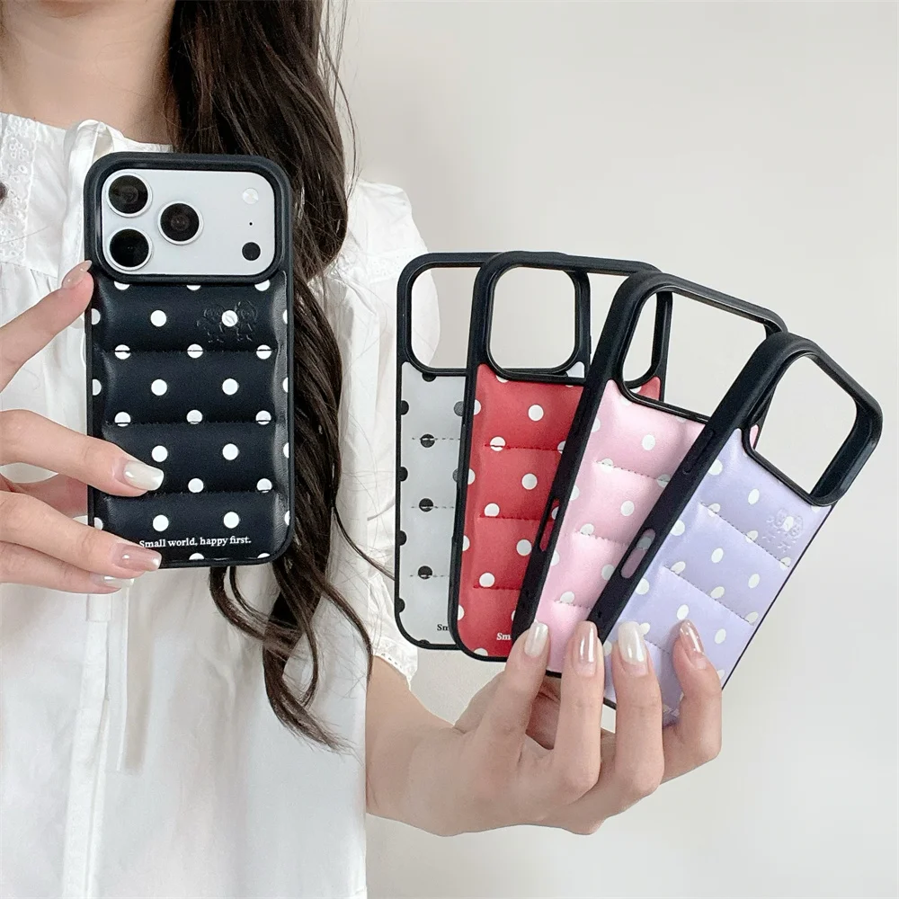 Kawaii Cartoon Girl Phone Case For iPhone 18 Pro 17 16 15 Pro Max Back Cover Shockproof Cute Cases For Apple 17 Promax Funda