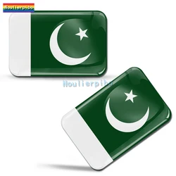 3D Car Sticker Pakistan Flag Sticker Epoxy Dome Sticker Car Window Windshield Accessories Motorcycle Phone Vinyl Decal