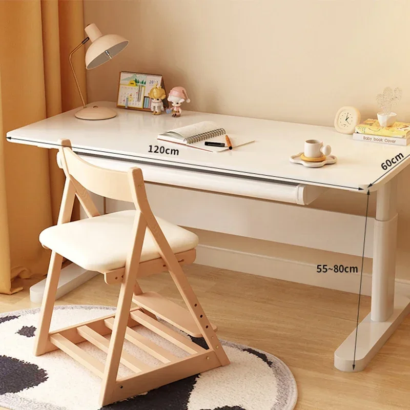 Children's writing desk can be raised and lowered home desk for primary school students study table and chair set