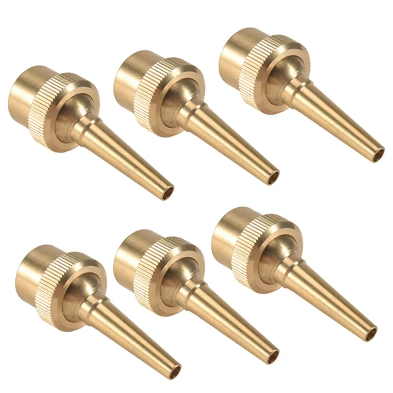ABUL-6 PCS Brunnen Düse Kopf G1/2 DN15 Einstellbare Richtung Jet Wasser Spray Sprinkler Kopf Für Garten Teich Vergnügungspark