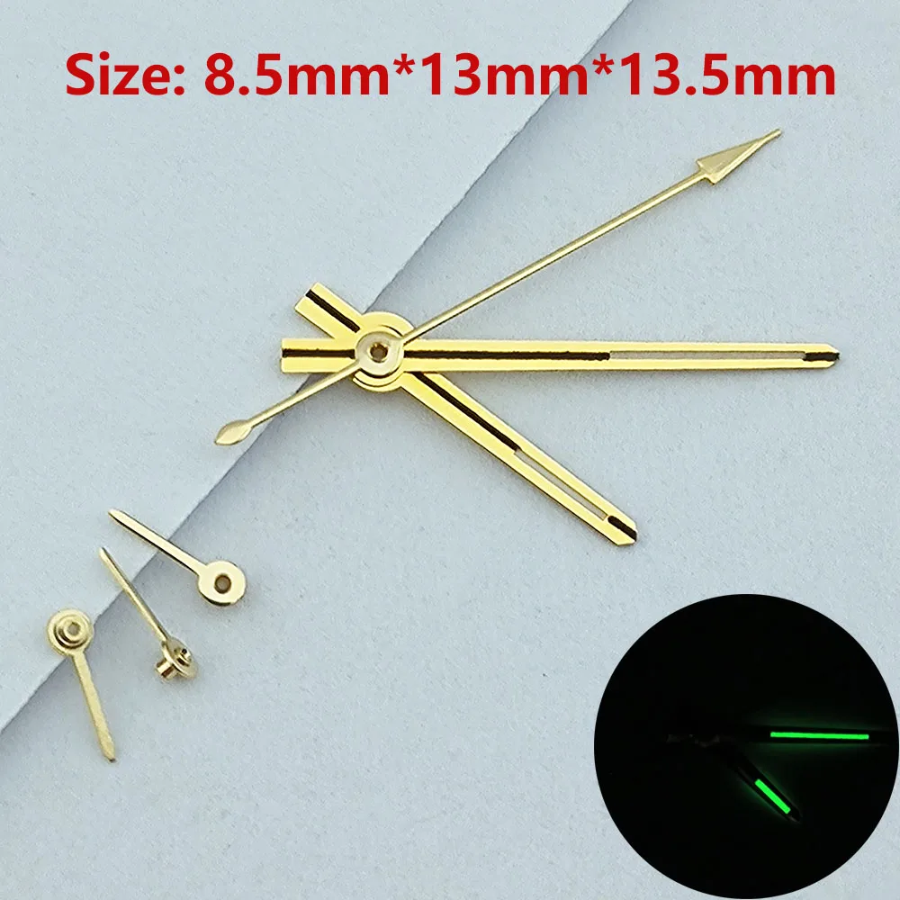 watch hands VK63 hands green luminous hands watch accessories watch pointer for VK63 movement