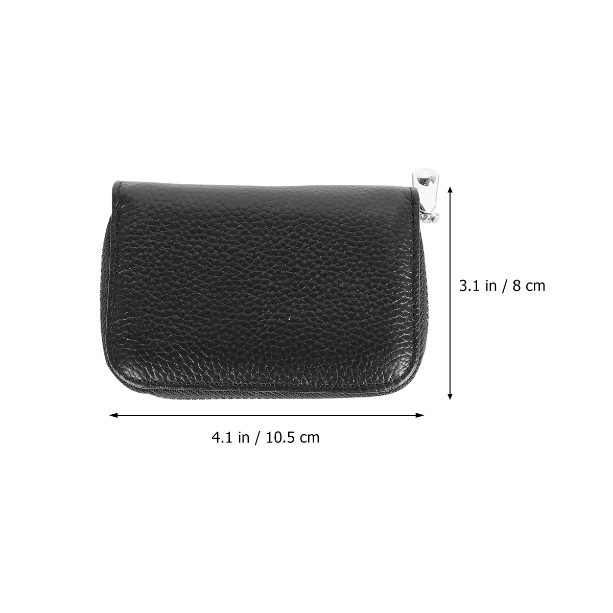 

Mini Credit Case 11 Pockets Zipper Closure Lightweight Holder For Cards Coins Id Organizer Travel Pouch