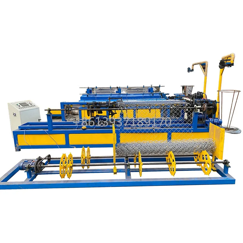 Full Automatic Double Chain Link Fence Machine Ss Wire Mesh Machine Wire Mesh Welding Machine for Mesh Panel and Roll