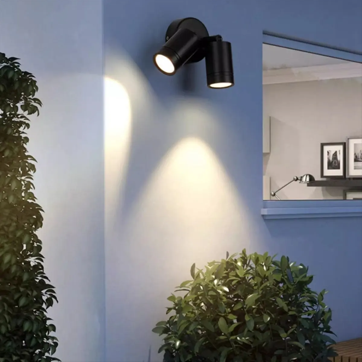 Perfect Fit Outdoor LED Spotlight Waterproof Mounted Wall Sconce Garden Fence Balcony Decor Exterior Spot Lighting Fixture