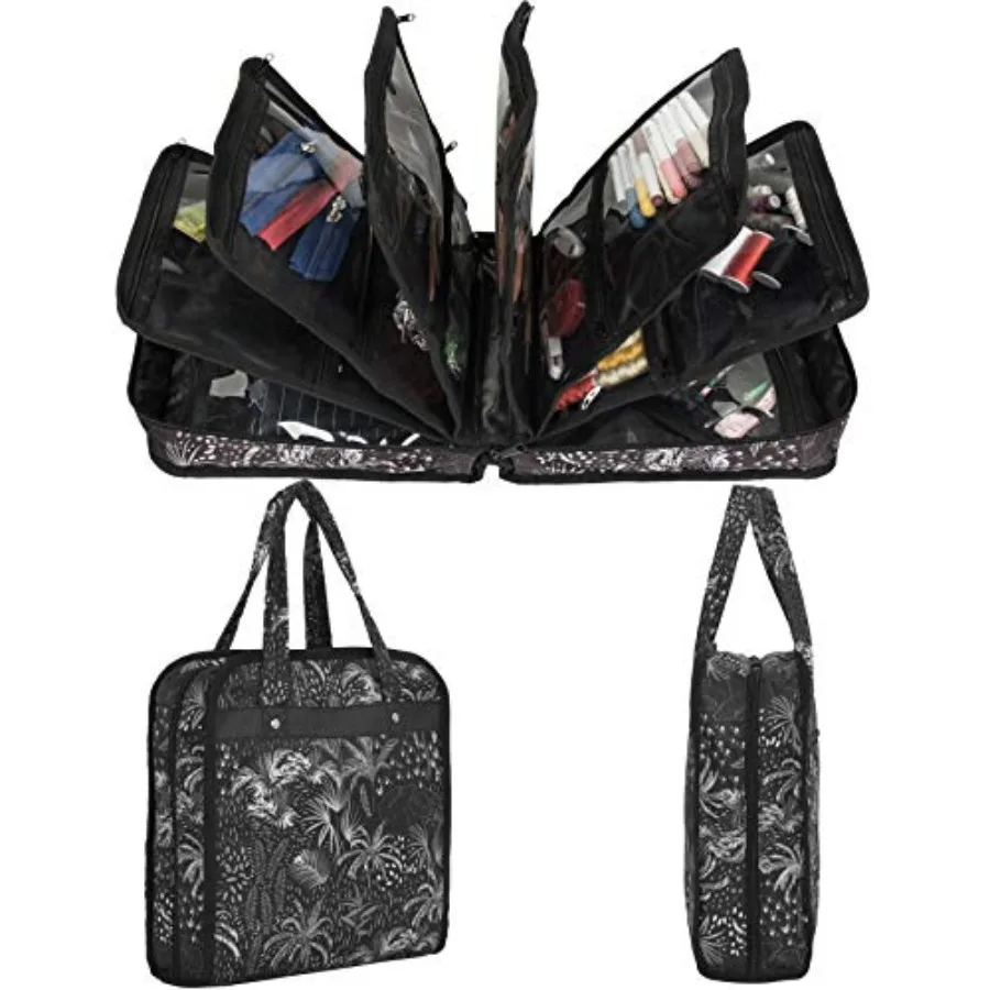 

Sewing Accessories Storage Bag Knitting Craft Tools and Accessories Organizer Roomy Carrying Bag for Sewing Tools and Accessori