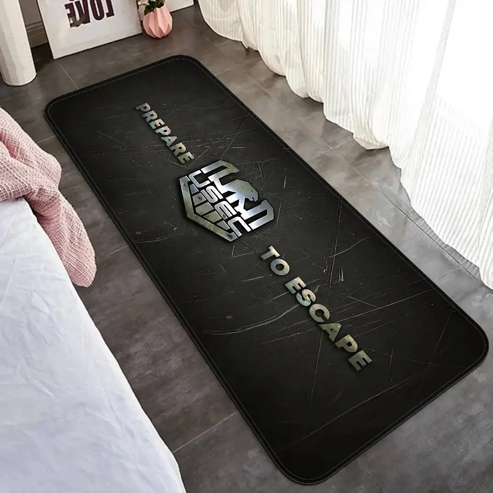 Game E-Escape From T-Tarkov  Floor Mat Non-Slip Laundry Room Mat Laundry Decor Balcony Child Living Room Bedside Mats