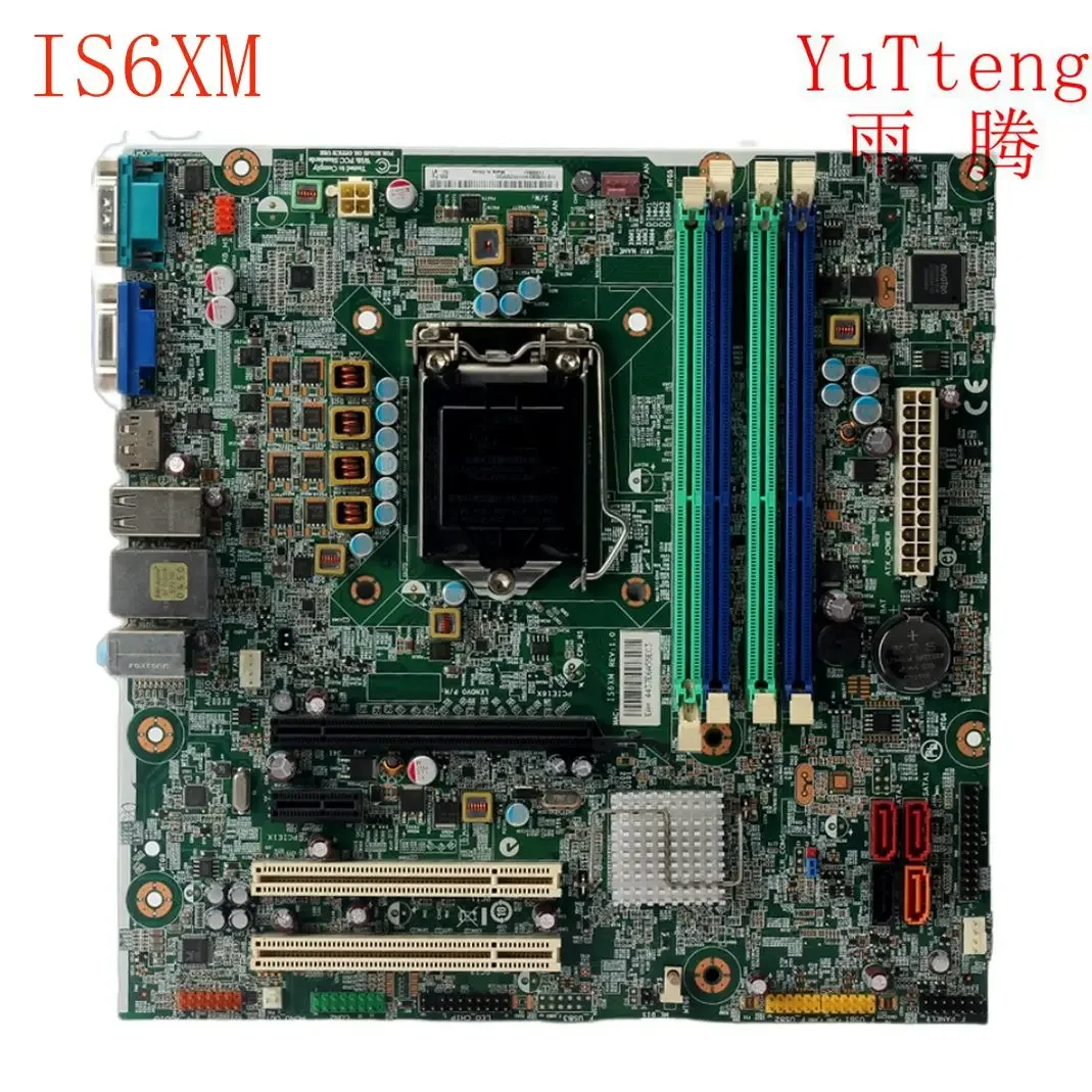 

Для Lenovo M91 M91P M6300T M8300T настольная материнская плата IS6XM Rev: 1,0 LGA1155 DDR3 материнская плата 100% протестирована, полностью работает