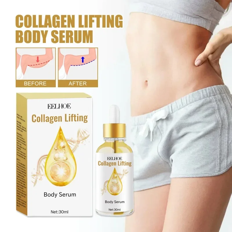 Collagen Lifting Body Serum Abdominal Tightening Promotefat Burning Shaping Inhibiting Belly Cellulite Massage Slimming Essence