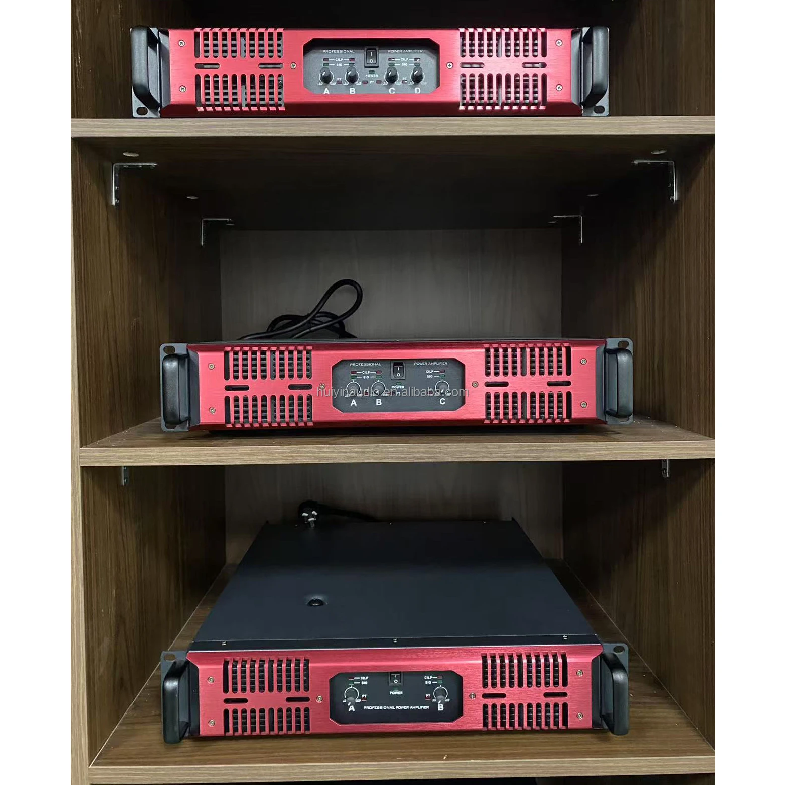 MD Series 2 Channel Amplifiers High Power Stereo 8Ohm 2 X 1800W 1600W 1200W Power Amplifier for Professional Audio Sound System 5