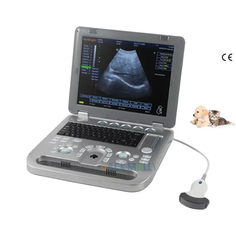 

CE Veterinary portatil vet 15 inch screen JM-800D ultrasound with Specialised veterinary software medical equipment machine
