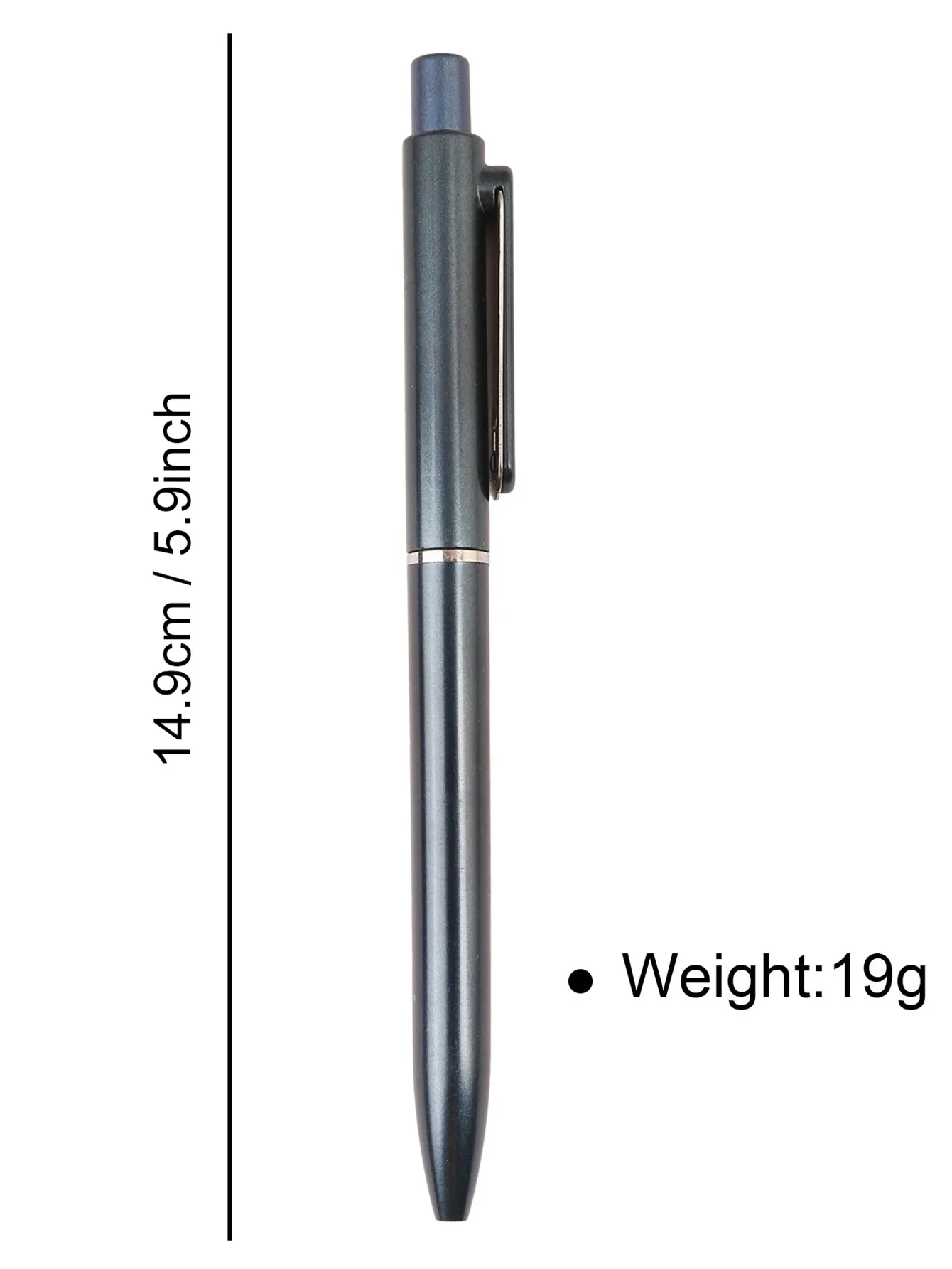 Custom Engraved Metal Click Pen Text Personalized Ballpoint Pen Business Gift Pen Suitable for Office Wedding Graduation Scenari