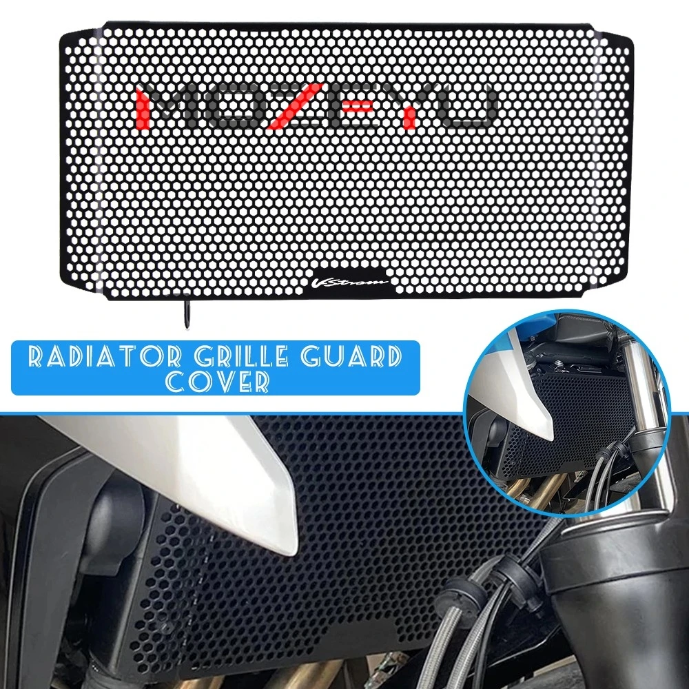 

For Suzuki DL1000 V-STROM 1000/XT GTA VSTROM 1000X 1000XT DL1000 2014-2019 Motorcycle Radiator Grille Guard Cover Protection