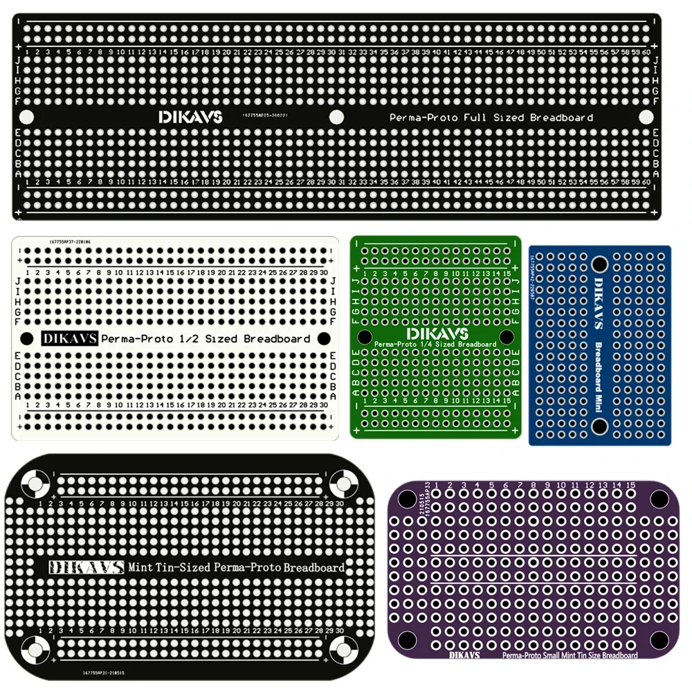 Perma-Proto 브레드보드 영구 납땜 가능 PCB 프로토타입 확장 프로토쉴드 보드