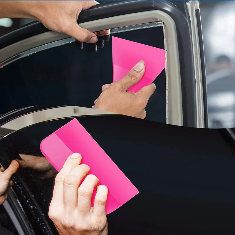 4 في 1 PPF ممسحة مضادة للخدش المطاط مكشطة لينة بولي TPU سيارة صغيرة التفاف ممسحة لتركيب الفيلم أدوات تظليل نافذة الفينيل