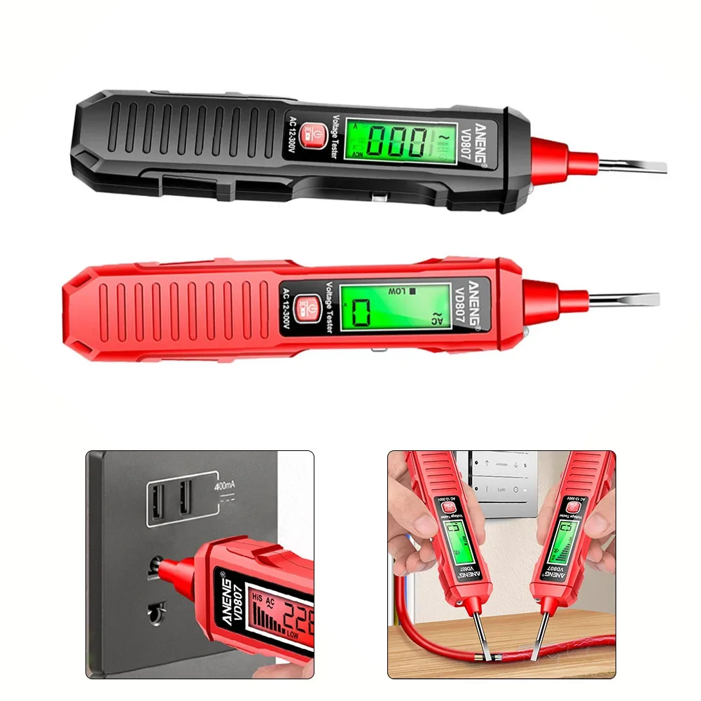 Imagem -05 - Nvc Indução Power Identification Test Pen Fio Eletricista Especial Instrumento Inteligente Peças Acessórios Ferramentas 1pc Vd807