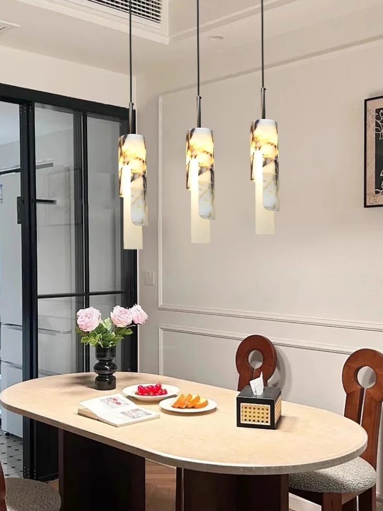 شريط إضاءة معلق للمطاعم الحديثة، مصباح معلق بجانب السرير من الرخام البلغاري لغرفة المعيشة وغرفة النوم الرئيسية