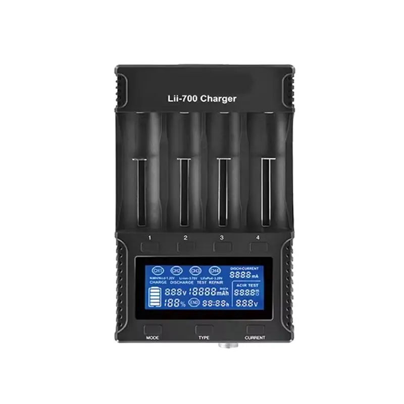 

JABS-Battery Lii-700 LCD For 3.7V 1.2V 26650 21700 26700 AA AAA Test Capacity Measures Battery Internal Resistance EU EU