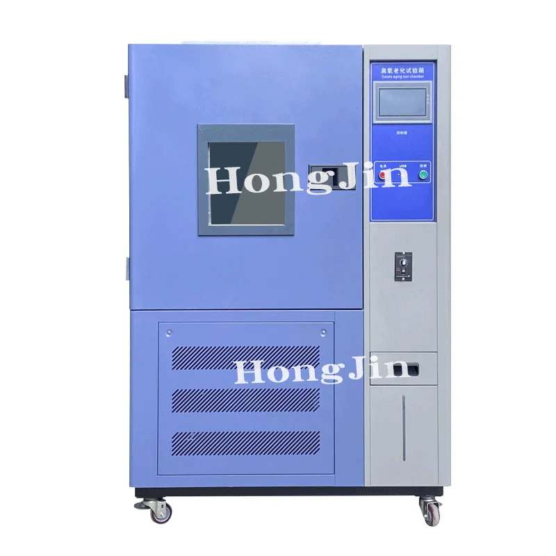 Hong Jin Dynamic Rubber Tensile Ozone Aging Test Chamber Static Environmental Climate Ozone Aging Test Chamber