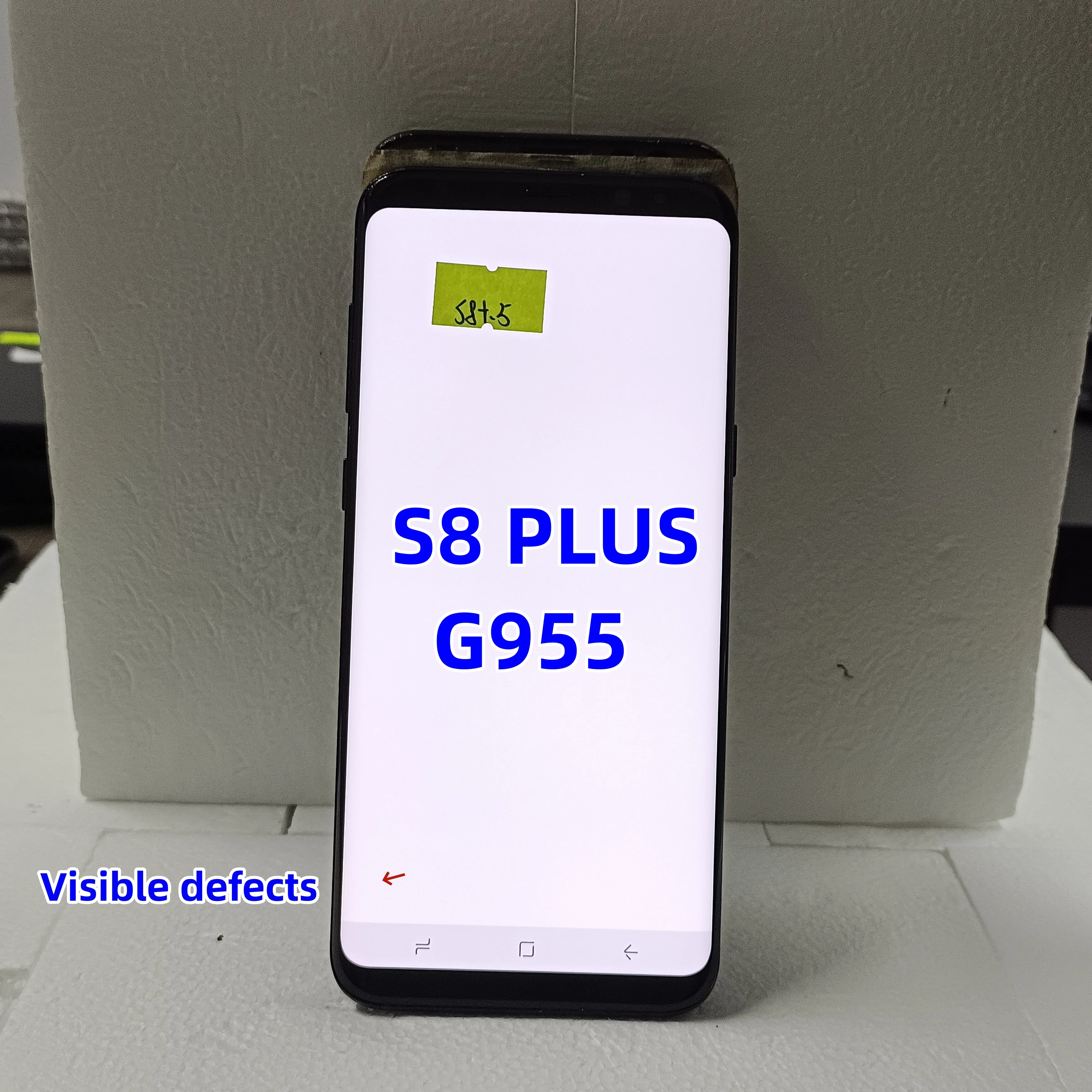 FOR S8+ Display For Samsung Galaxy S8 Plus G955 G955F LCD For Galaxy S8+ Display Touch Screen s8plus Digitizer With Burn Shadow