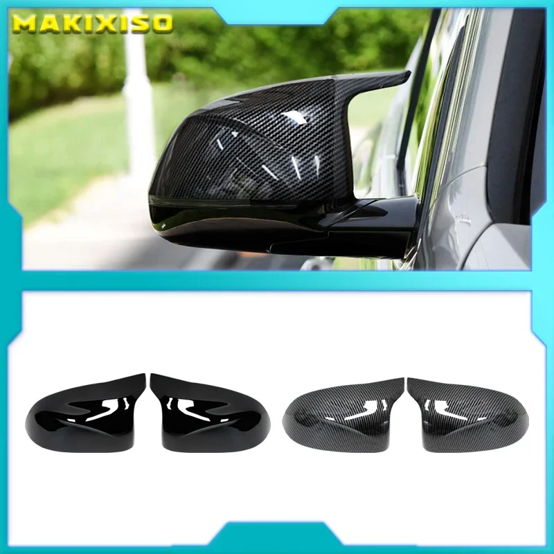 

For BMW F25 X3 F26 X4 F15 X5 F16 X6 Style Rearview Mirror Cover Add on Car Accessories 2X Side Wing Mirror Cover Caps