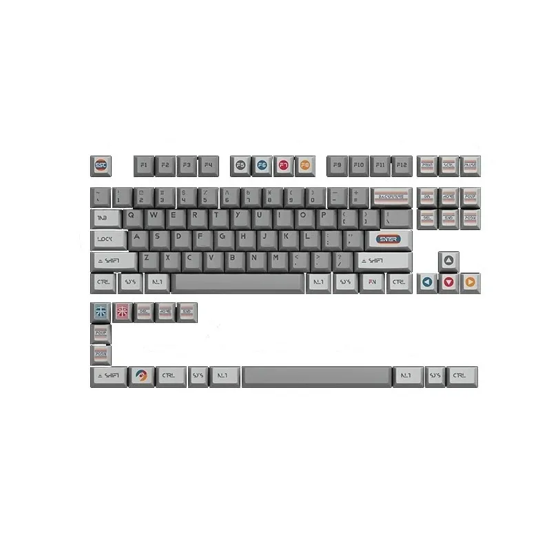 

"Back to the Future" theme keycap custom keyboard accessories single-sided