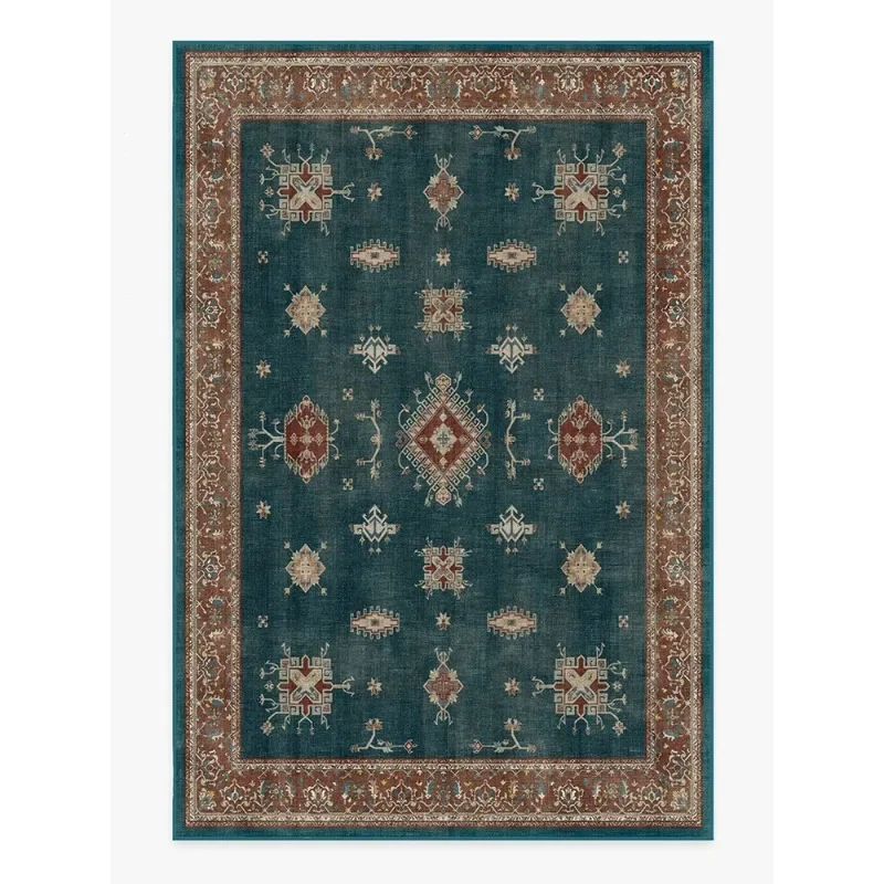 Retro Persian living room large area Rug modern farmhouse themes carpet living room bedroom decorative carpet washable Rugs