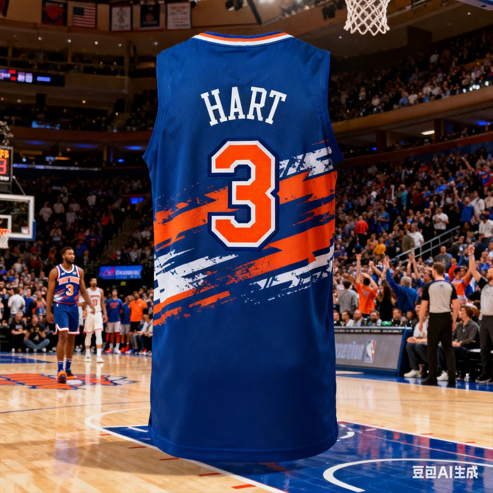سترة كرة السلة للرجال Josh Hart 3D AI Edition # 3 قمصان كرة السلة الأمريكية للشباب والأطفال للتدريب على التهوية كبيرة الحجم #1