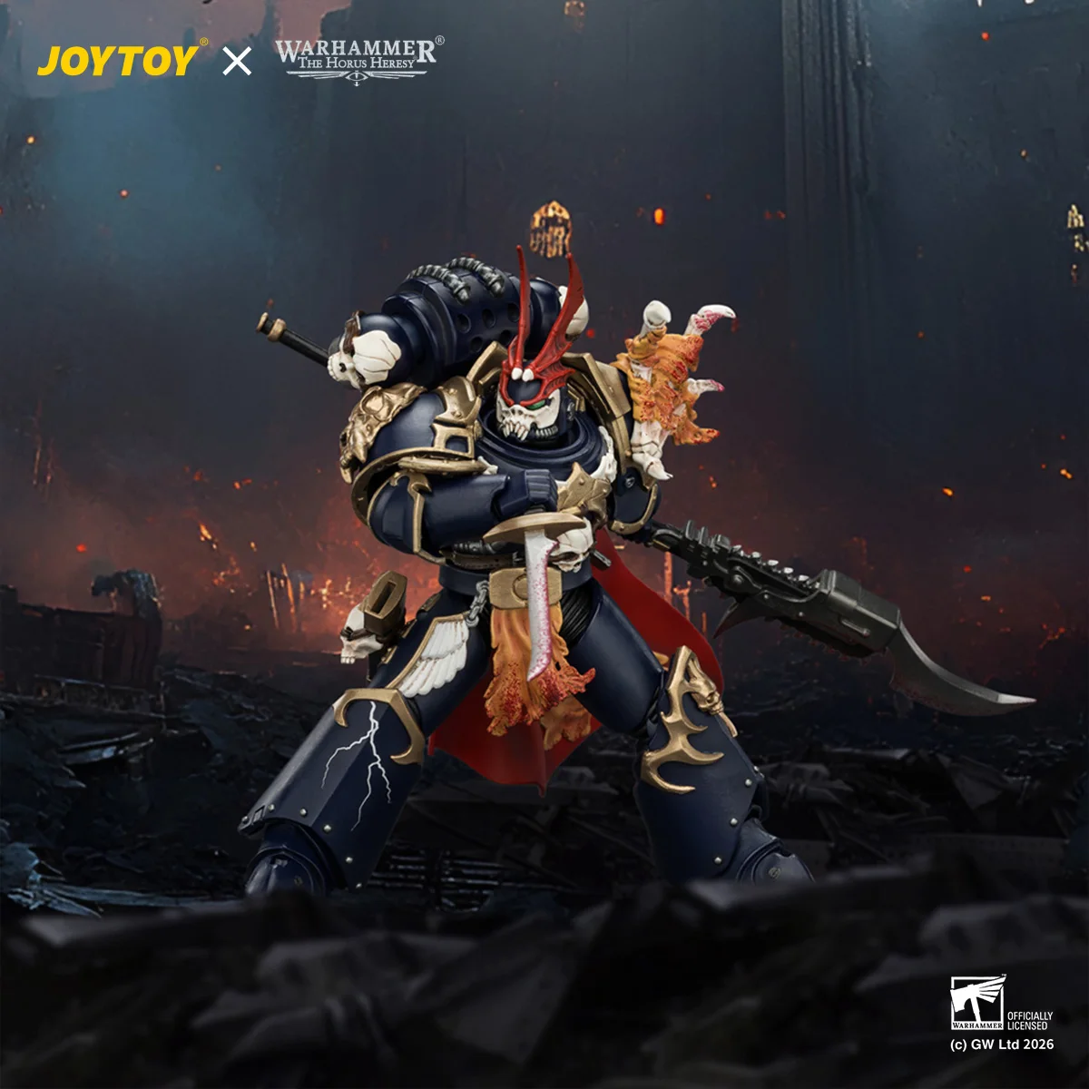 joytoy-jt04582-warhammer-l'heresie-d'horus-1-18-night-lords-le-prince-des-corbeaux-sevatar-premier-capitaine-des-night-lords