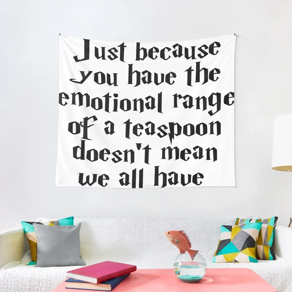 

The emotional range of a teaspoon Sticker Cute Room Things Things To The Room Home Decorators Funny Tapestry