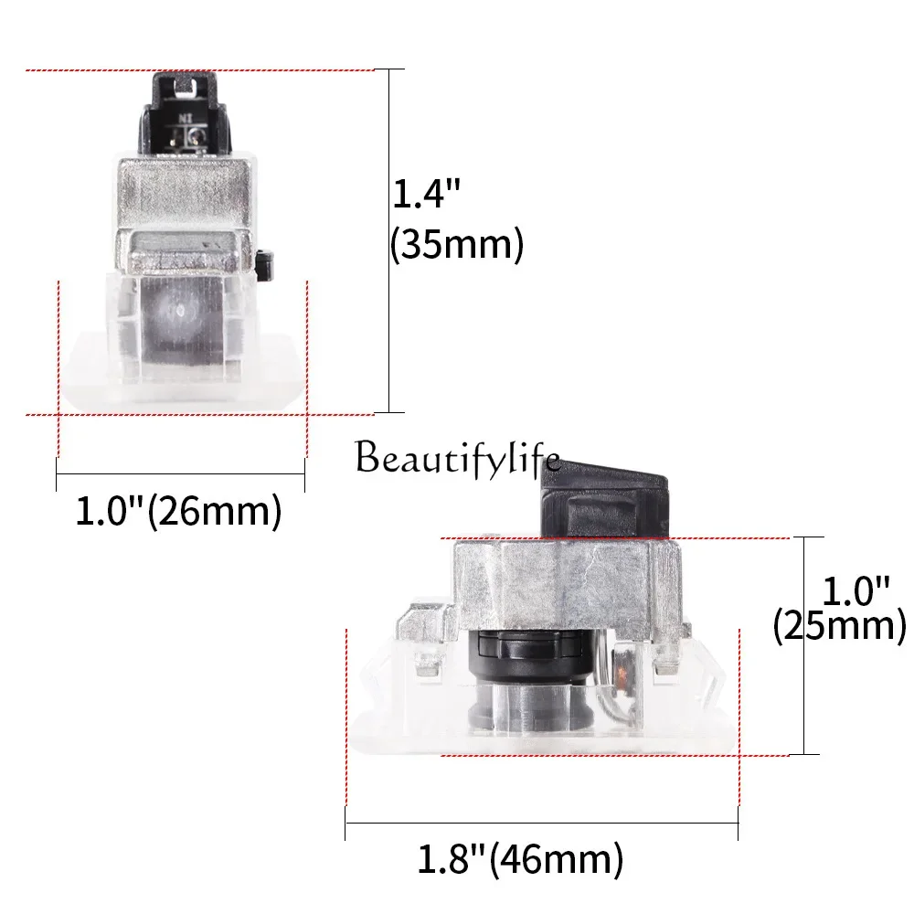 

yj22 Auto Modification Parts ABS Door Atmosphere Projection Light Welcome Light Laser Light Suitable for 3 S X Y