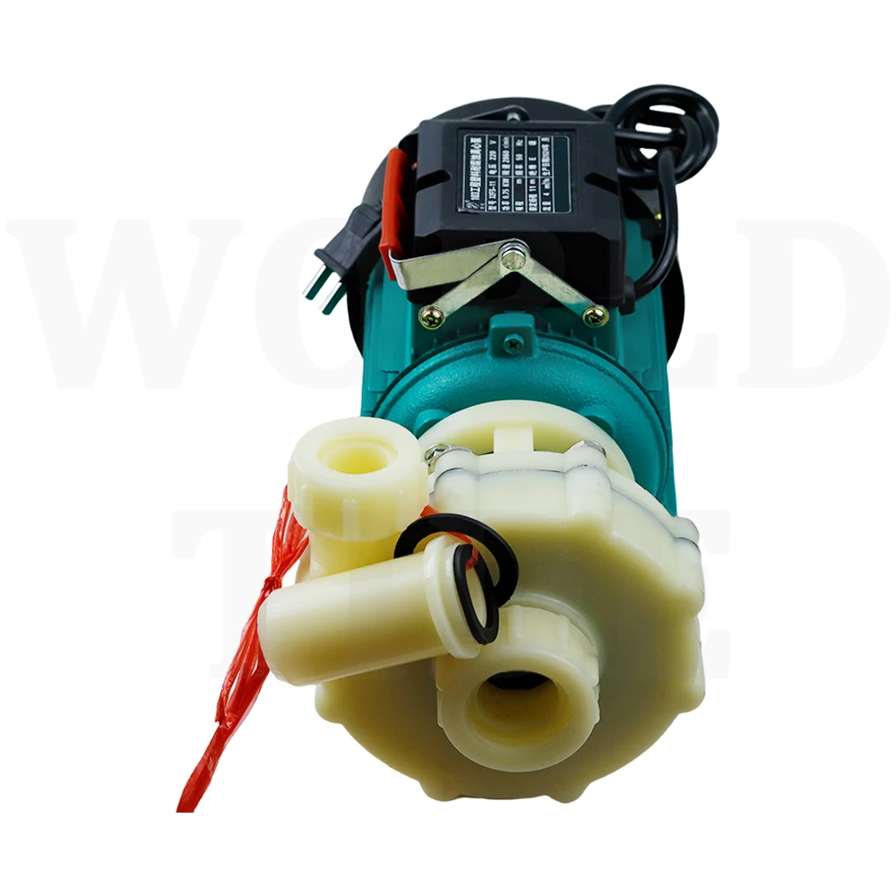 Pompa chimica resistente agli acidi e agli alcali Pompa acqua autoadescante da 750 W Resistente alla corrosione a basso rumore 2900 giri/min 220 V/380 V Opzionale