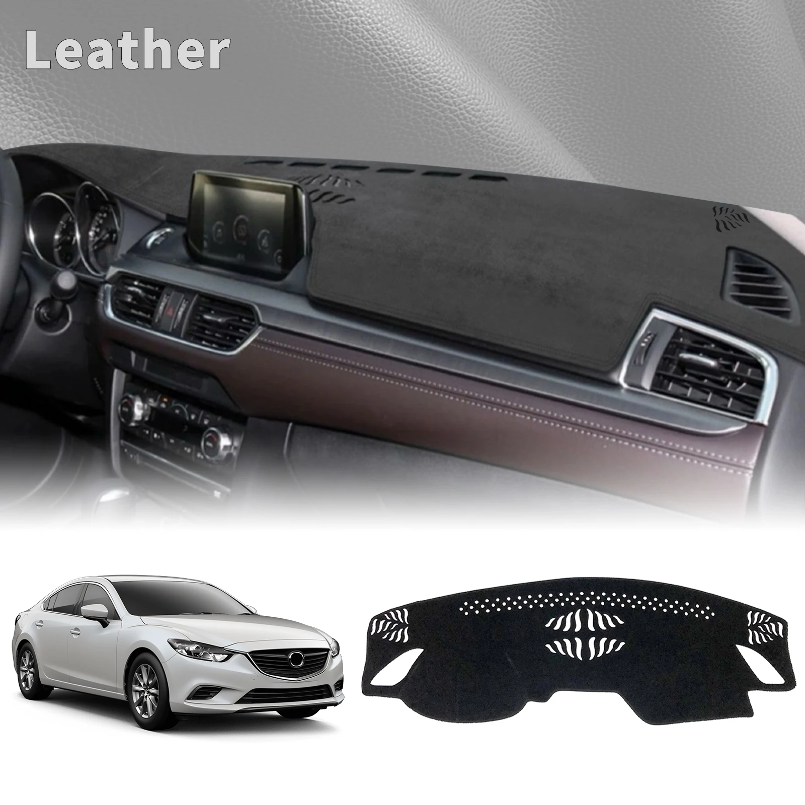 

fit for Mazda 6 GL Atenza 2015 2016 2017 Car Dashmat Dashboard Cover Pad DashMat Sunshade Protective Carpet Accessories