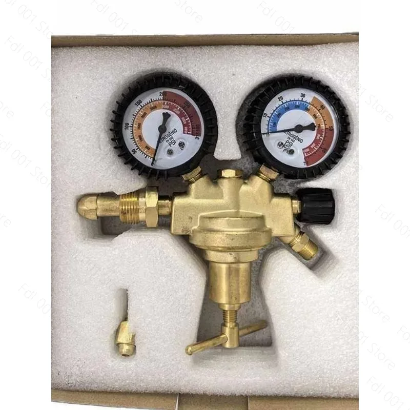 Russian all-copper high-pressure nitrogen G3/4 pressure reducer, pressure reducing valve