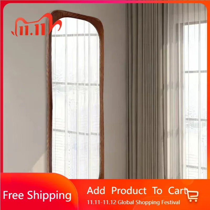 

Office Aesthetic Mirror Nordic Bathroom Rectangle Ornaments Bedroom Nordic Mirror Cosmetics Vestidores Living Room Decorations