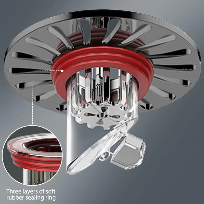 Floor Drain Core Shower Waste Water Drainer Easy Installation Stainless Steel Anti-Clogging Anti-backflow Drain Valve For
