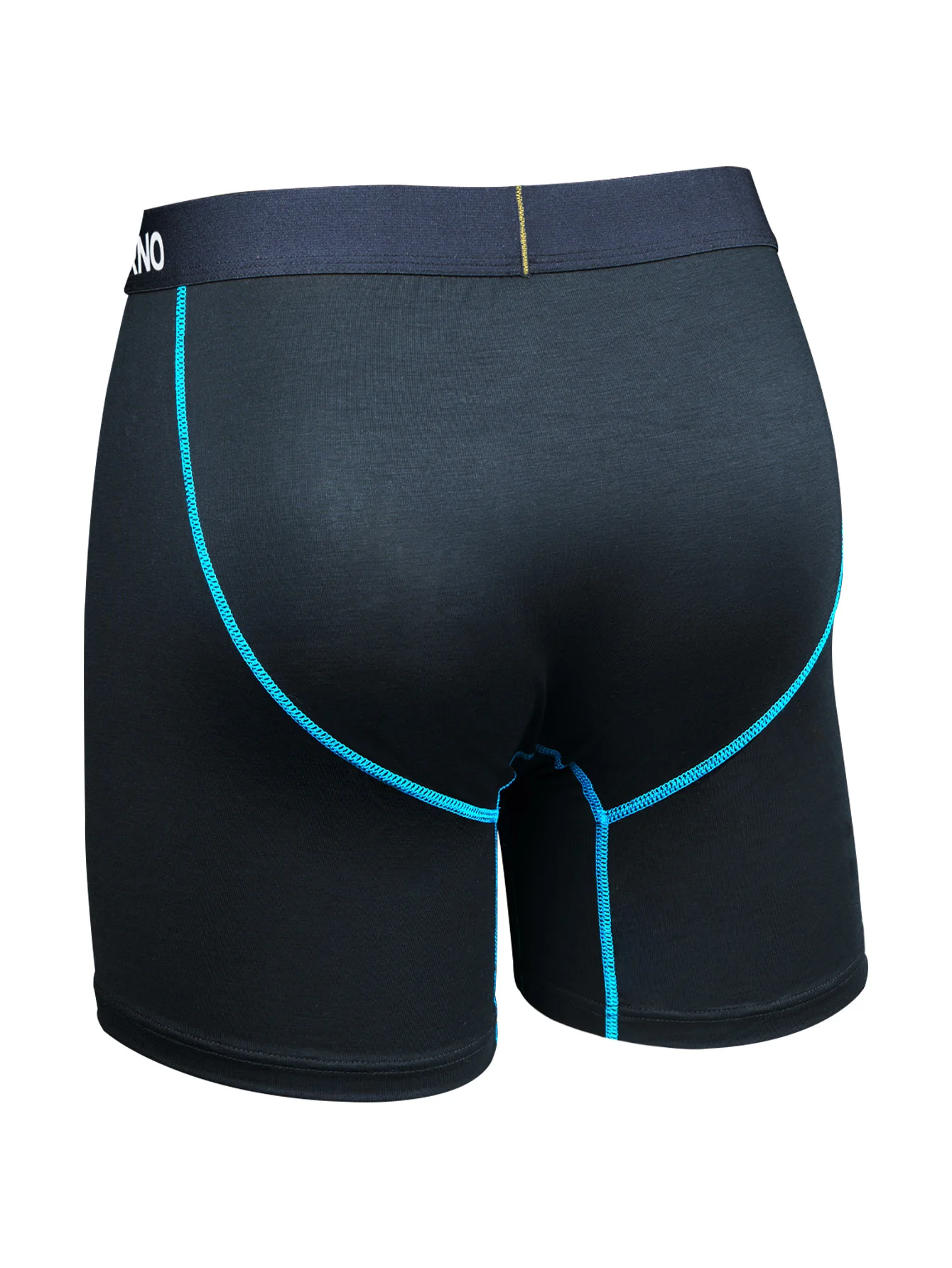 [Men's Boxer Briefs] 6-Pack Men's New Bamboo Fiber Random Black Boxer Briefs, Moisture-Wicking, Suitable for All Seasons, Breathable and Comfortable, Simple and Stylish, Soft and Close-Fitting Men's Underwear