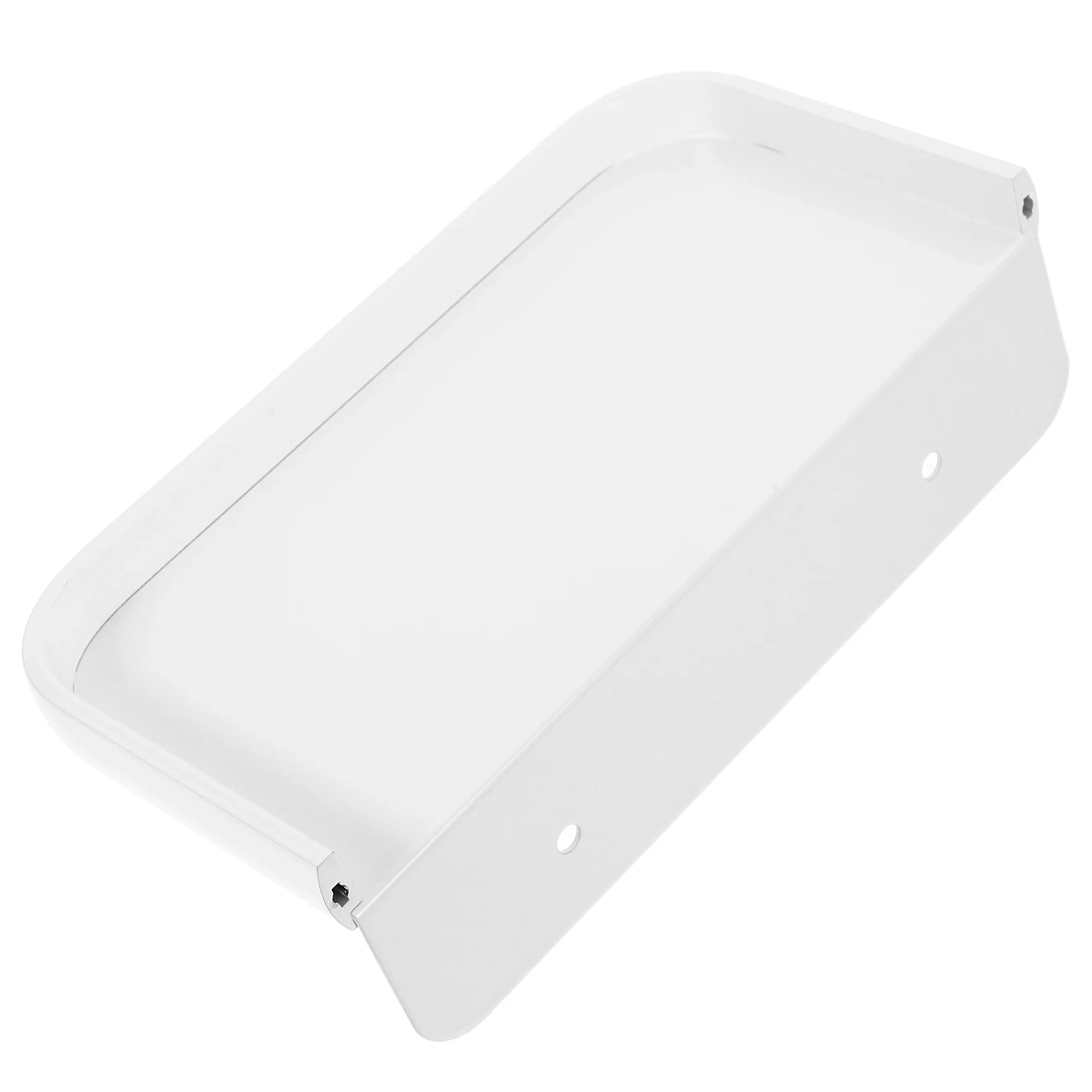 

Wall Mount Tissue Box Holder Shelf Plastic Storage ganizer Space Saving Material Easy Installation No