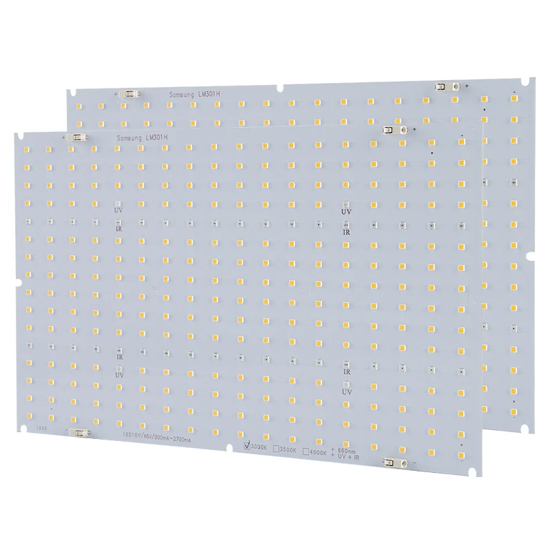 2PCS/PACK LM301H QB288 Full Spectrum Quantum led plant growth board 3000K 3500K 4000K