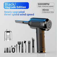 Car Vacuum Cleaner All in One Compressed Air Portable Duster Computer Case Keyboard Vacuum Cleaner Blower Home Cleaner