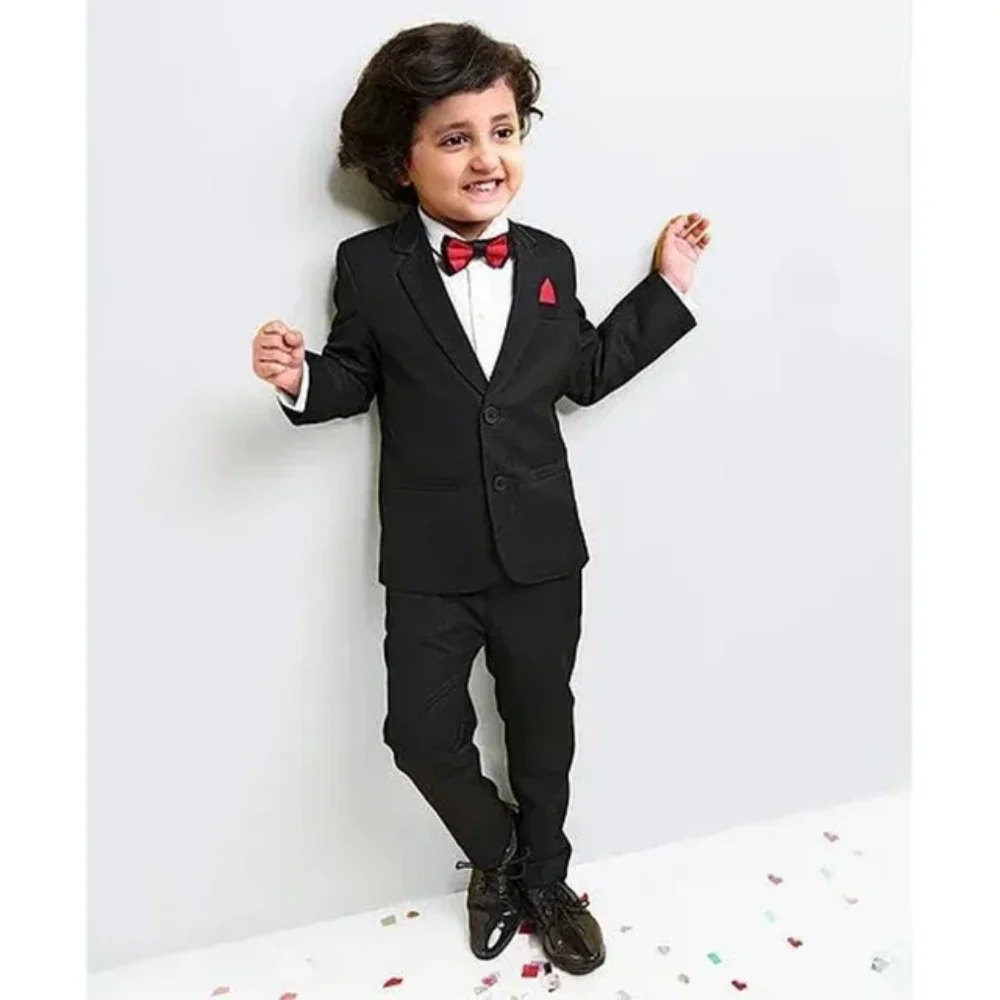 

Formal Boys' Suit Set for Boy 3-16 Years 2 Pieces Wedding Suit Teenager Evening Party Tuxedo Kids Suit Blazer Pants
