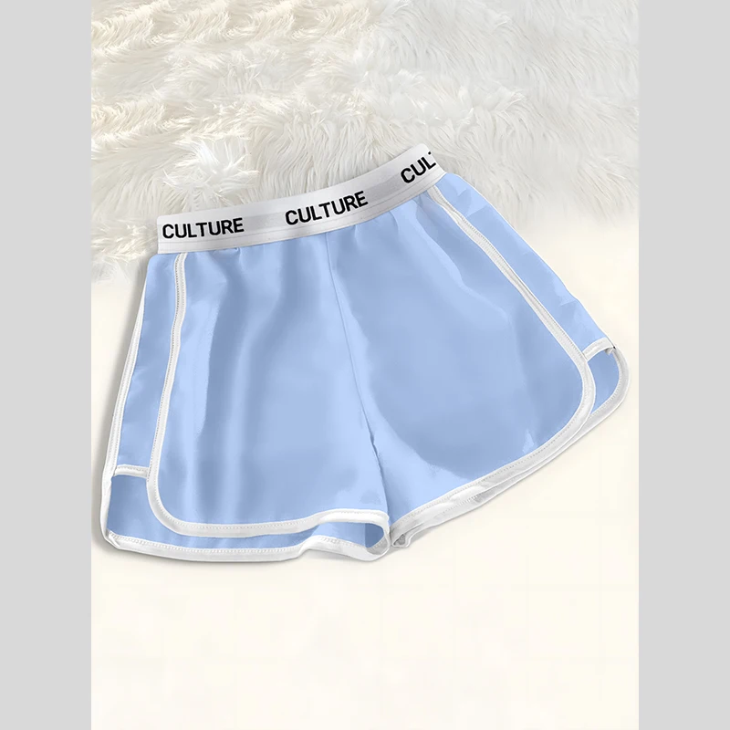 Women's Shorts Summer Fashionable Stretchy Comfortable Fitness Pants Skin-friendly Casual Home Ladies Shorts