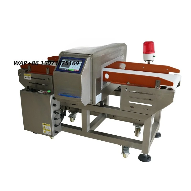 High Precision Waterproof Food Industrial Metal Detector Gold Detection Automatic Debugging IP66 Rated 304 Stainless Steel CE