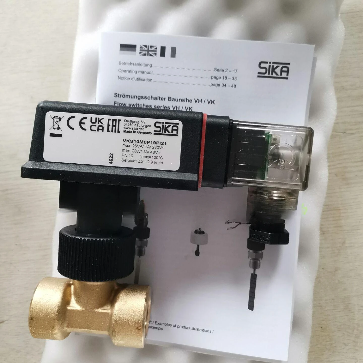 Sakelar aliran SIKA flow