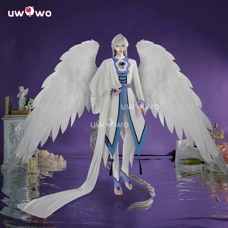 

qq28LQUWOWO Collab Series: Cardcaptorr Sakuraa Clearr Card Yue Male Cosplay Outfit For Women Halloween Costume