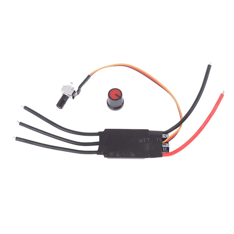 DC 6.5V-27V BLDC 3-Phase Brushless Motor Driver Hallless DC Motor Drive Board Speed Controller With Potentiometer