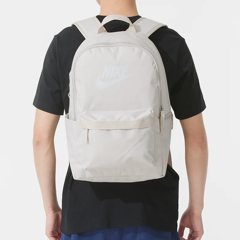 نايك (نايكي) التراث Bkpk للجنسين حقيبة رياضية في الهواء الطلق حقيبة السفر ركاب الطالب حقيبة مدرسية سعة كبيرة على ظهره Dc4244-104 #3