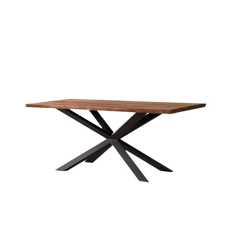 Dining table Dining table Small apartment Living room Household rectangular dining table