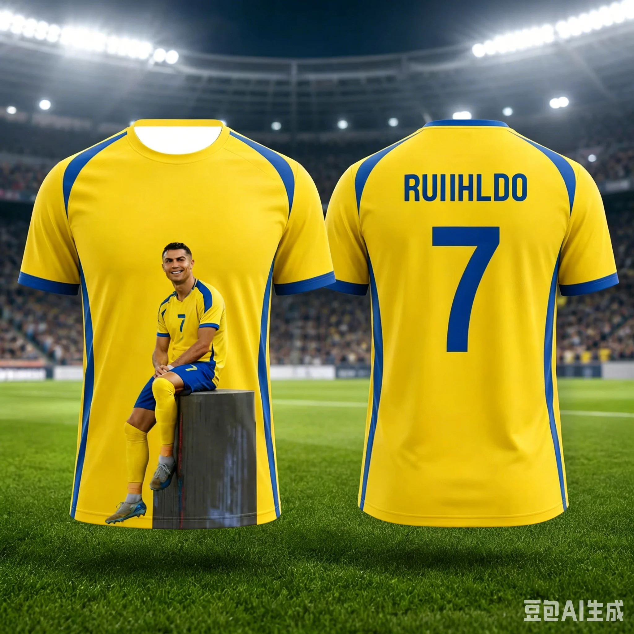 2026 Men Soccer Jersey Ronaldo AI Design Breathable Quick Dry Football Top For Training Match Watching And Street Style Outfit