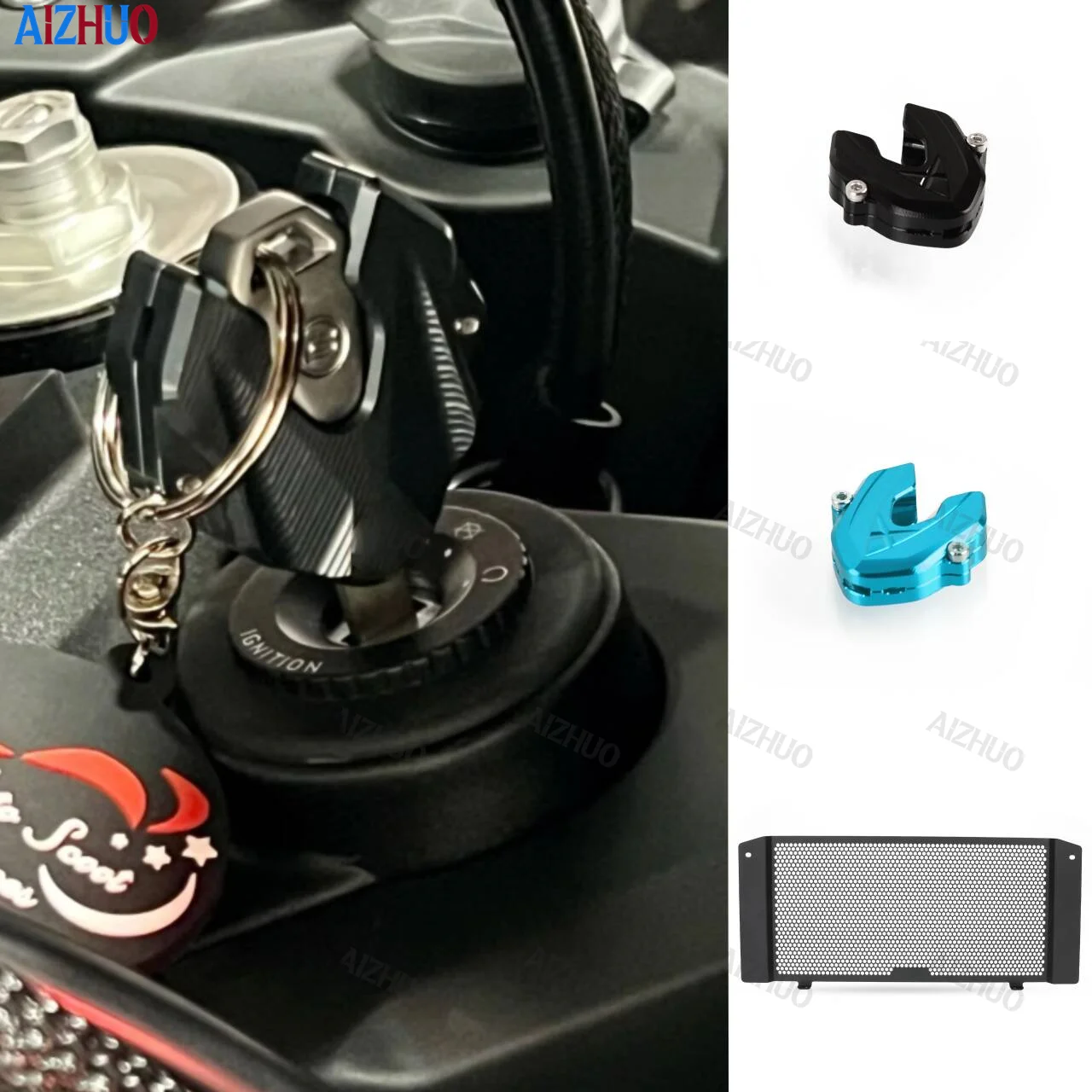 

Radiator Guard Cover Protector FOR CFMOTO 1000MT-X 1000MTX 1000 MT-X IBEX1000E IBEX 1000E 2026-2027-2028 Keychain Case Shell
